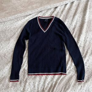 TOMMY HILFIGER Sweater Size L - Dark Academia, Preppy